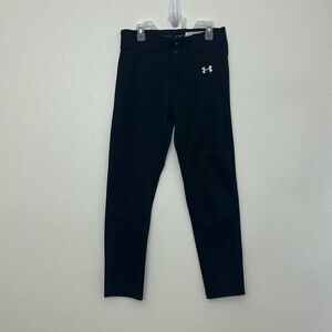 Under Armour Utility Relaxed Youth Baseball Pants Black Sz YLG